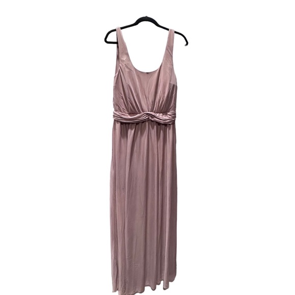 Birdy Grey JAN DRESS MESH MAUVE XL Extra Large Bridesmaid Wedding NEW NWT - Picture 3 of 7